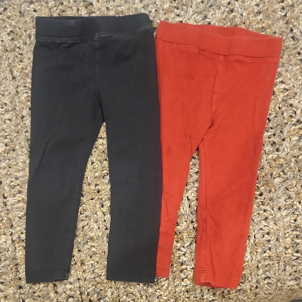 Bundle of 2t leggings - GUC